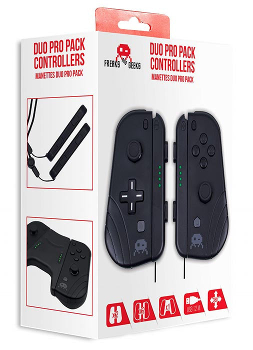 FREAKS Switch Duo Pro Pack Joy-con Schwarz