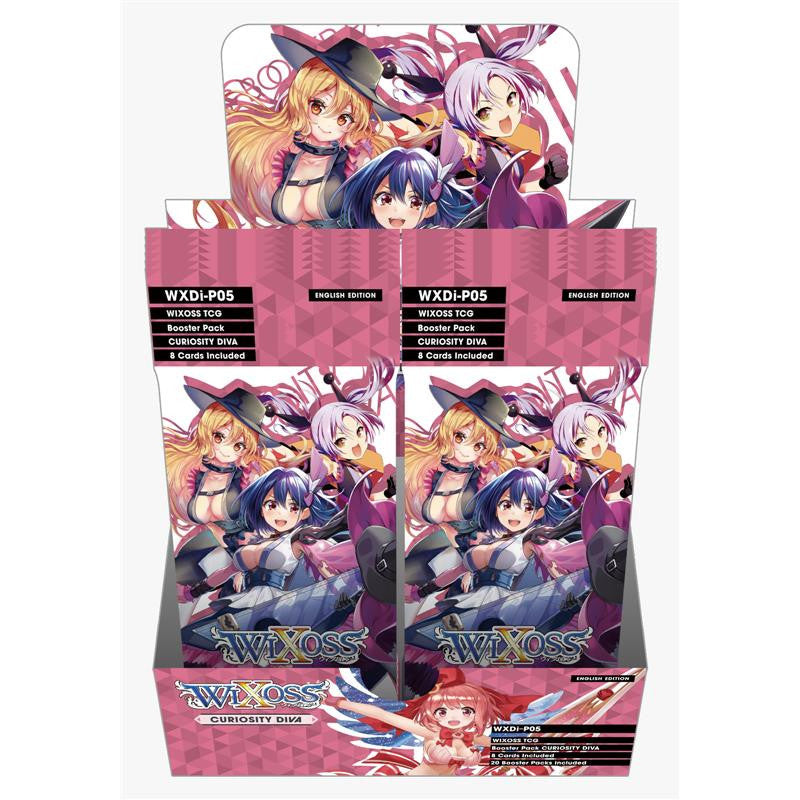 Wixoss Curiosity Diva Box (20 Booster Packs) WXDi-P05 Eng Games Time Aversa Wixoss Curiosity Diva Box (20 Booster Packs) WXDi-P05 Eng Games Time Aversa