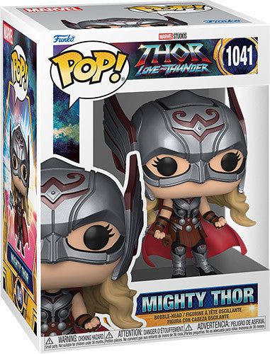 FUNKO POP Thor Love &amp; Thunder Mighty Thor 1041