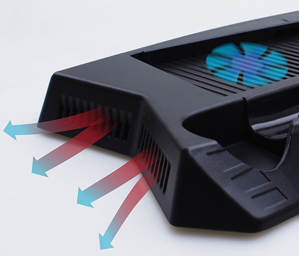FREAKS PS5 Ventilated Charging Base Console and 2 Dualsense