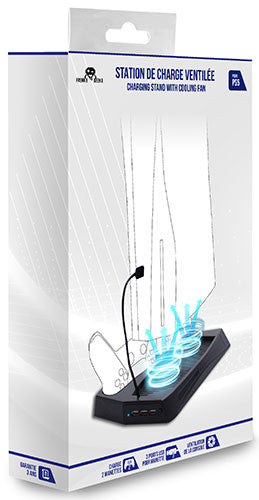 FREAKS PS5 Ventilated Charging Base Console and 2 Dualsense