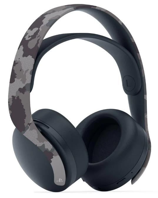 SONY PS5 Wireless Headphones Pulse 3D Gray Camo