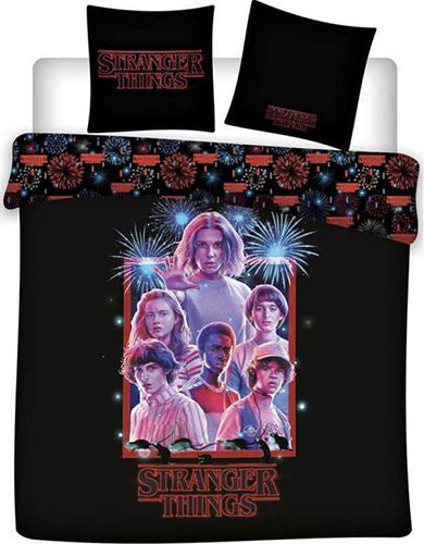 Stranger Things Bettbezug für Doppelbett