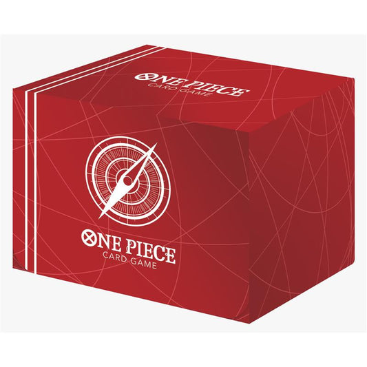 Étui transparent pour cartes de jeu de cartes One Piece - Rouge standard