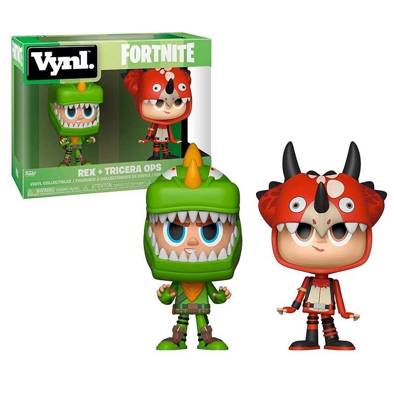 Action Figure Vinyl FUNKO POP FORTNITE – REX & TRICERA OPS 10CM