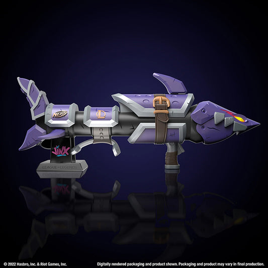 Nerf League of Legends Jinkx Fishbones Blaster Réplique