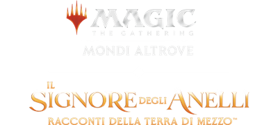 THE LORD OF THE RINGS: TALES OF MIDDLE-EARTH COMMANDER DECK DISPLAY (4 DECKS) - ITALIAN