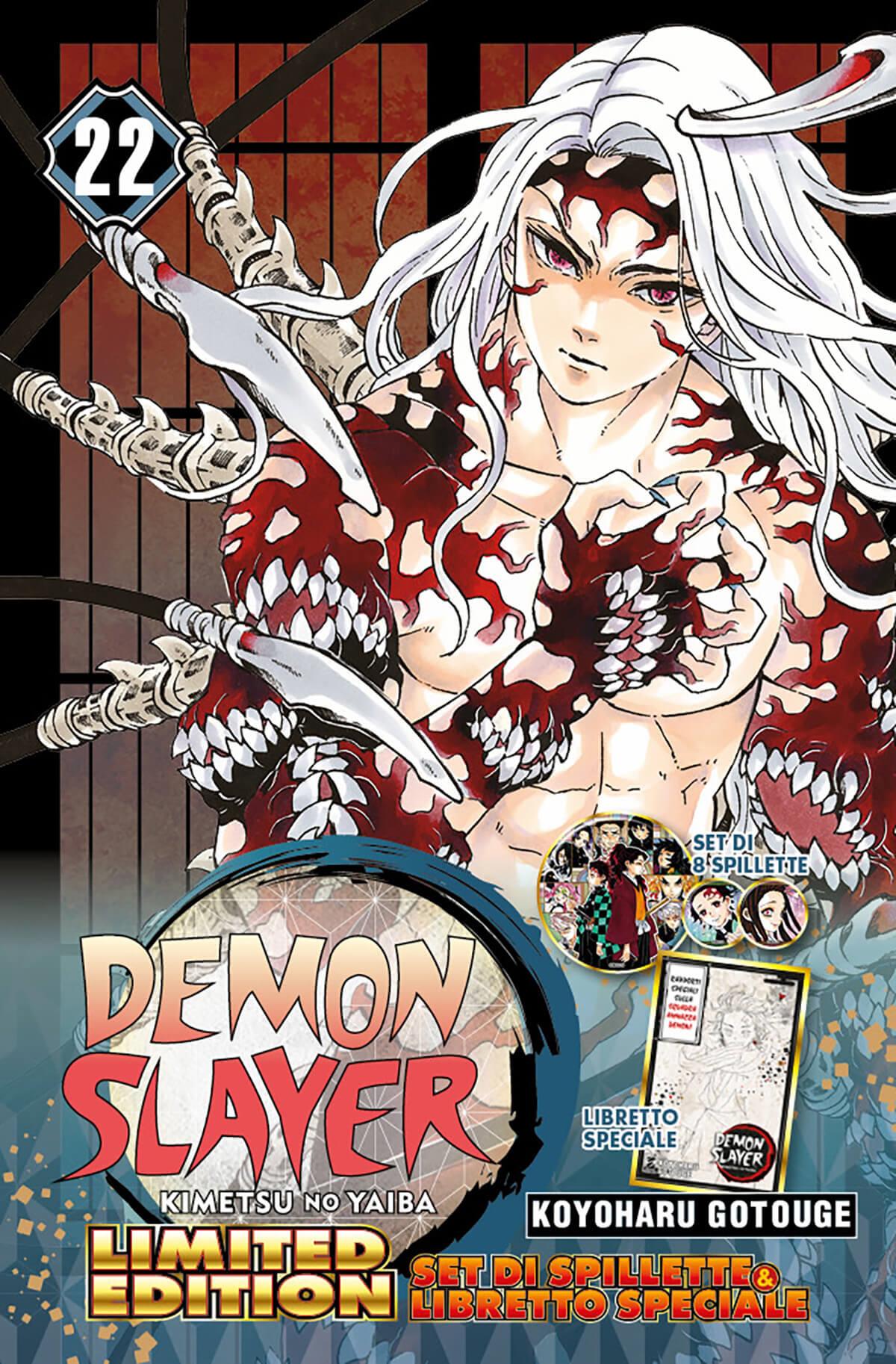 DEMON SLAYER - KIMETSU NO YAIBA 22 CON SPILLETTE