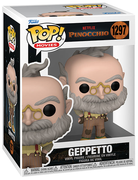 PRÉVENTE Funko PoP Pinocchio Geppetto 1297