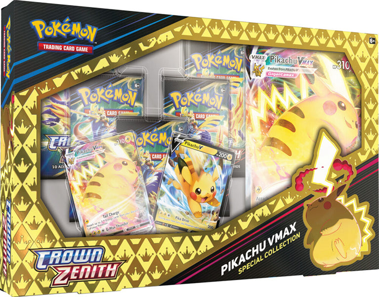 Vorverkauf Pokemon VMAX Premium Box Zenit Regal Pikachu