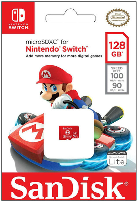 SanDisk Micro SD XC I 128 GB Nintendo Switch