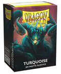 DRAGON SHIELD Standard Sachets Matte Turquoise Atebeck 100pcs