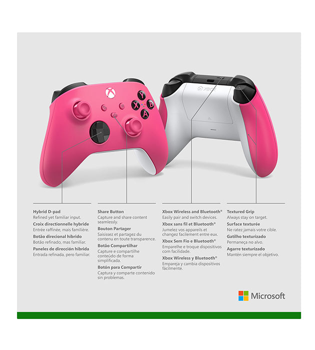 MICROSOFT XBOX Wireless Controller Deep Pink