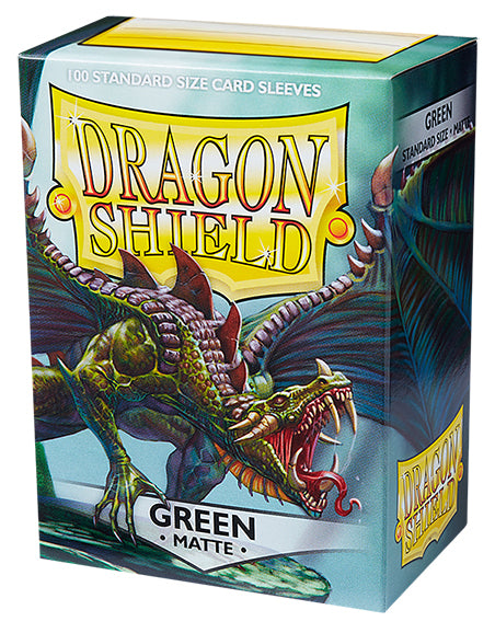 DRAGON SHIELD Standard Vert Mat Sachets 100pcs