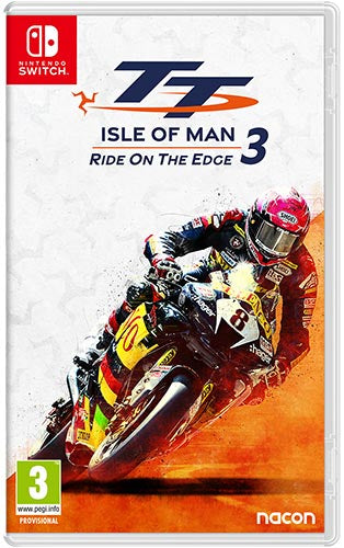 TT Isle of Man Fahrt auf der Kante 3