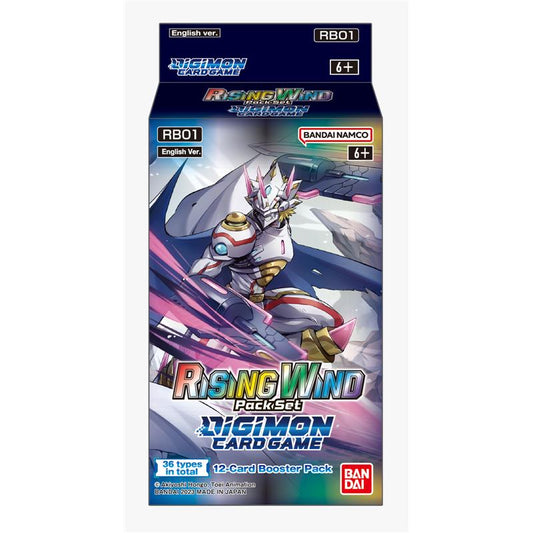 Digimon Card Game Rising Wind Pack Set RB01